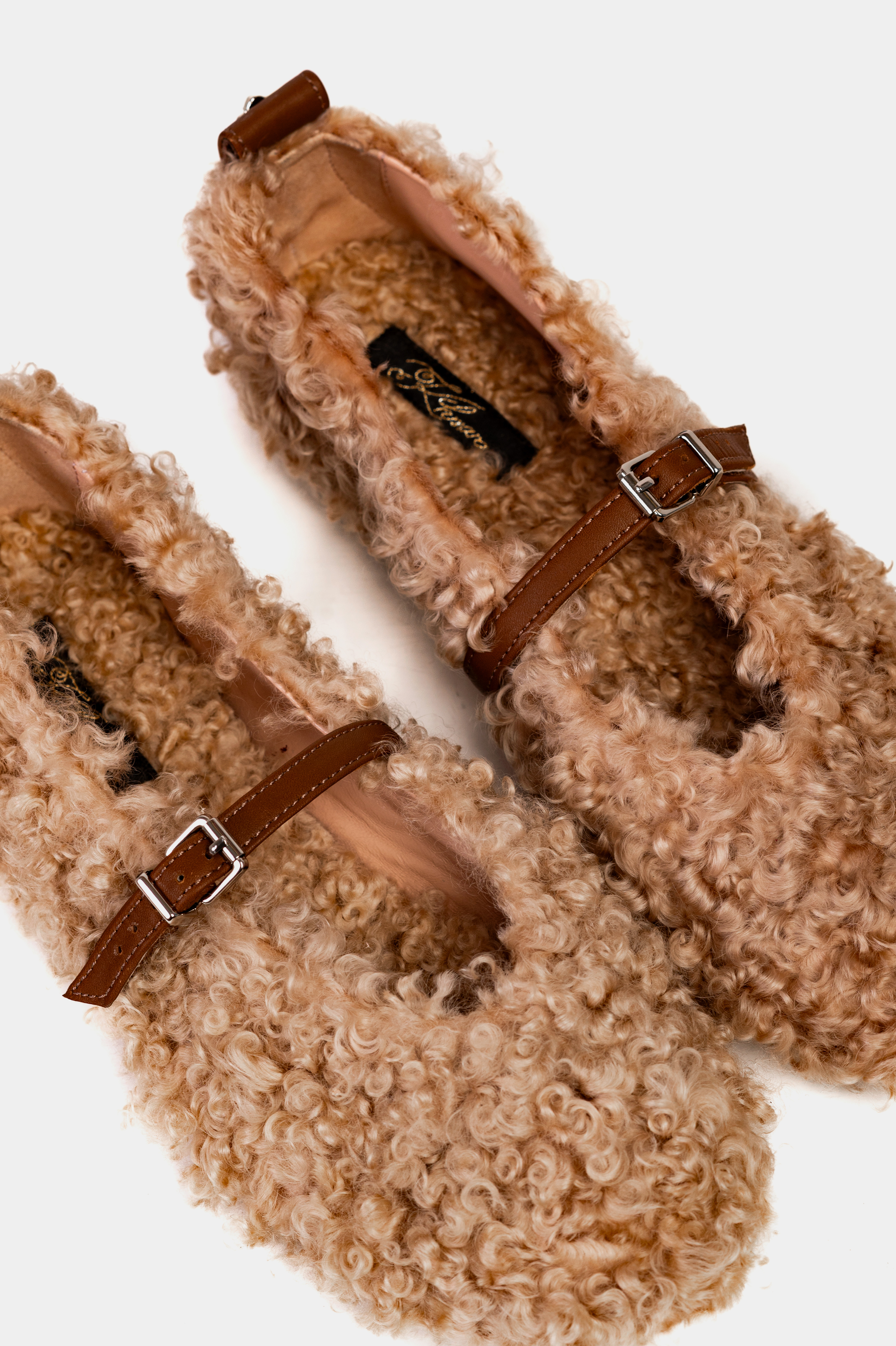 БАЛЕТКИ ХУТРЯНІ БЕЖЕВІ | Image 3