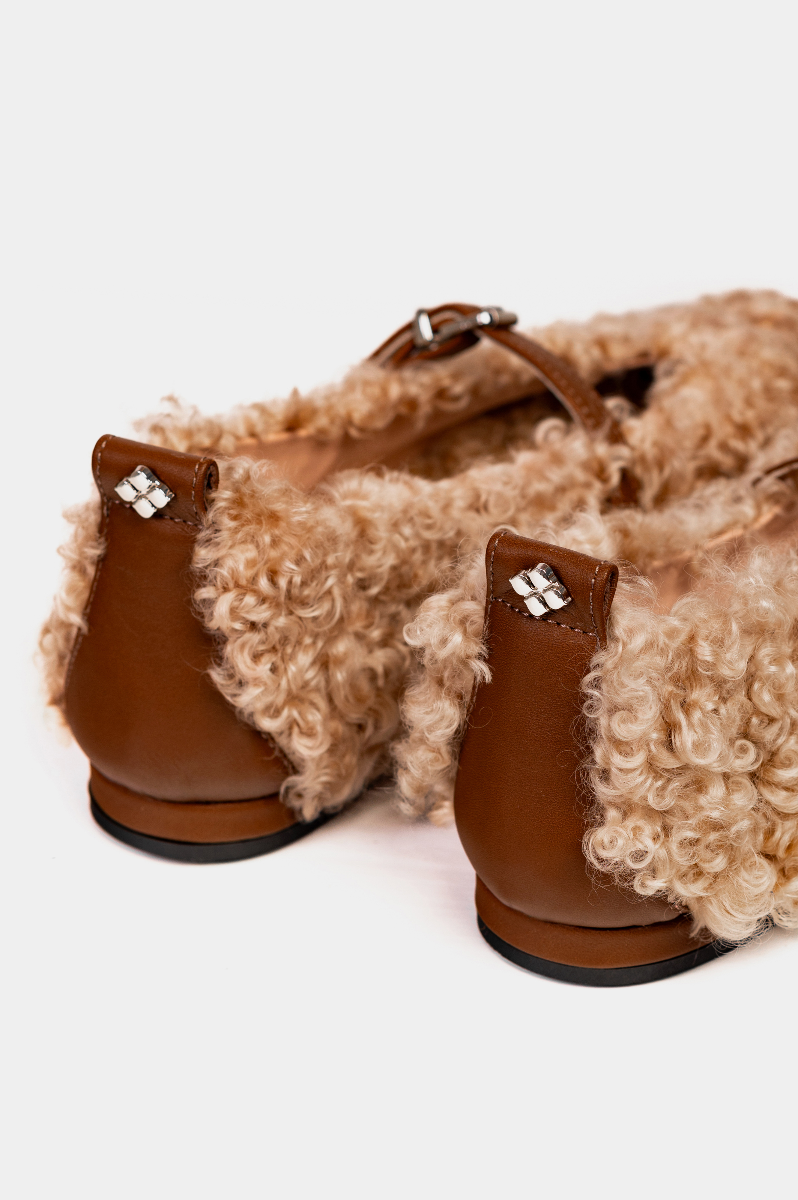 БАЛЕТКИ ХУТРЯНІ БЕЖЕВІ | Image 4