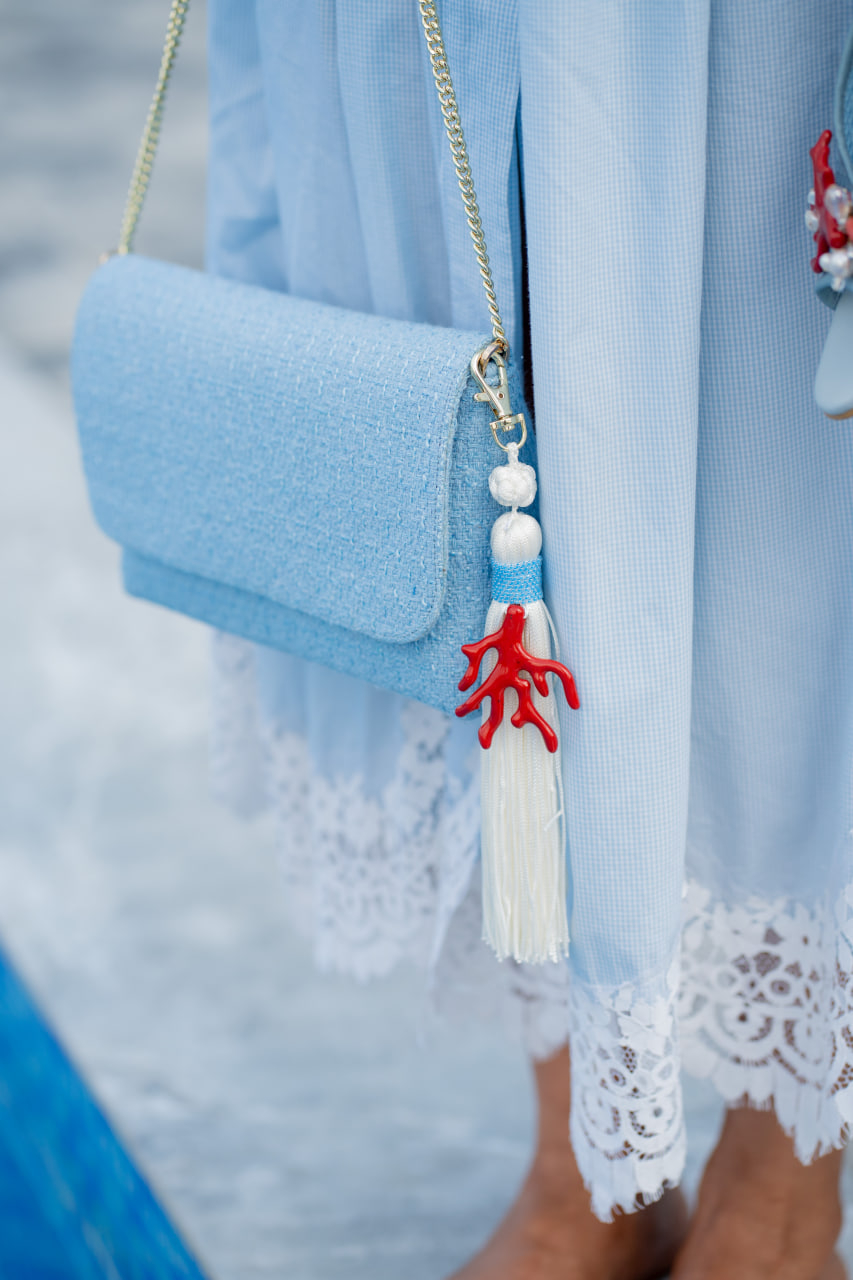 CAPRI CLUTCH BLUE | Фото 2