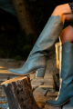COWBOY BOOTS in eukaliptus color