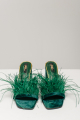 FEATHER MULES emerald  | Image 2