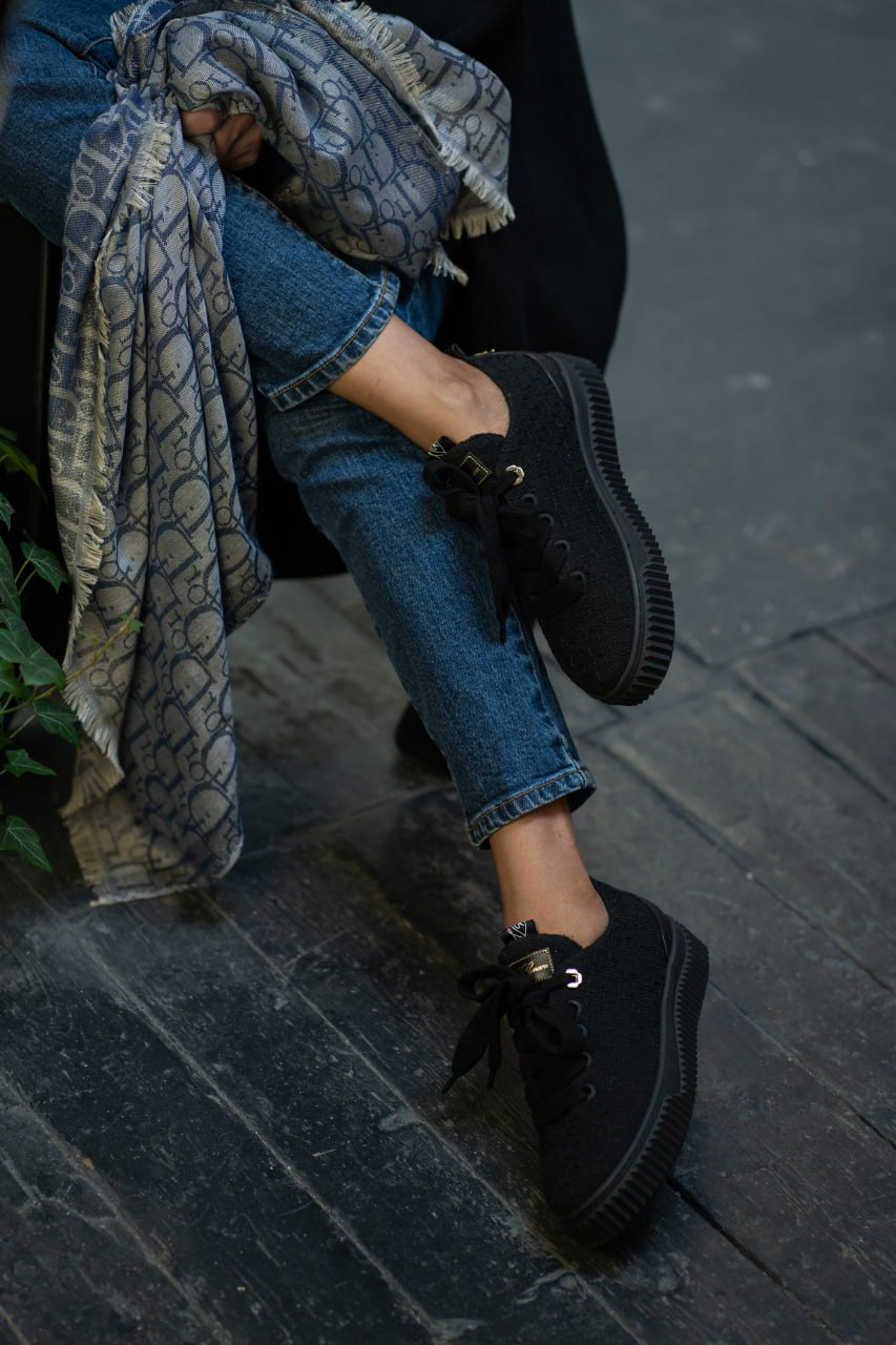 Sneakers TWEED BLACK | Image 4