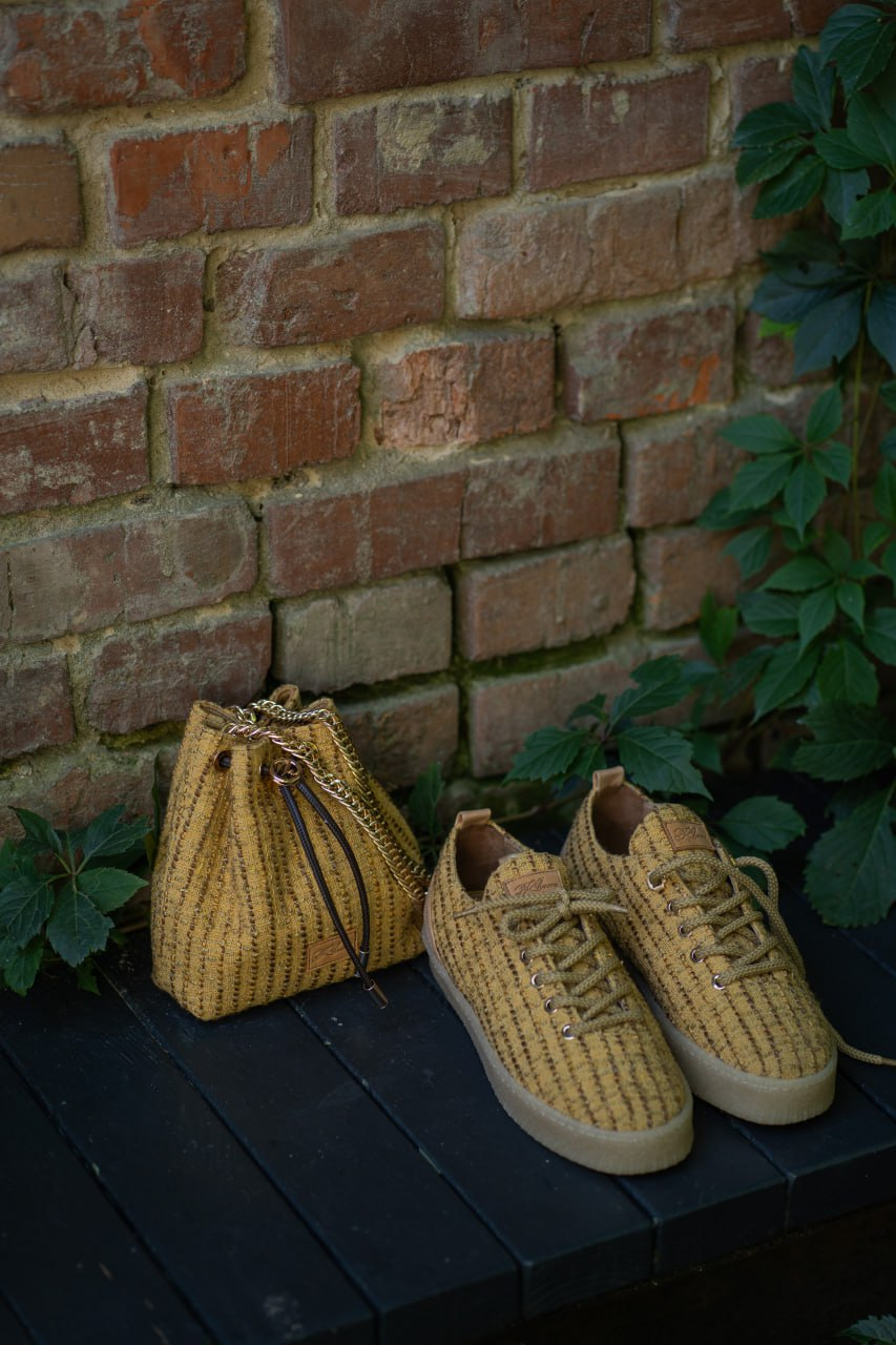 Sneakers TWEED mustard | Image 4