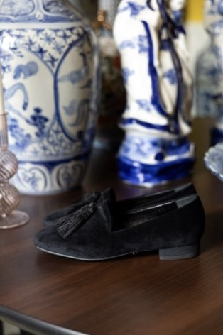 LOAFERS VELVET BLACK | Фото 3