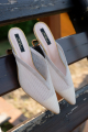 Mules Fishnet in white | Фото 2