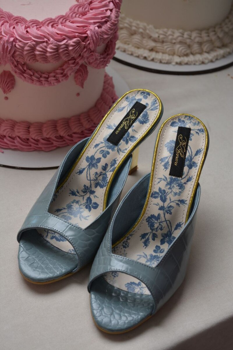 MULES LIDIA BLUE | Image 6