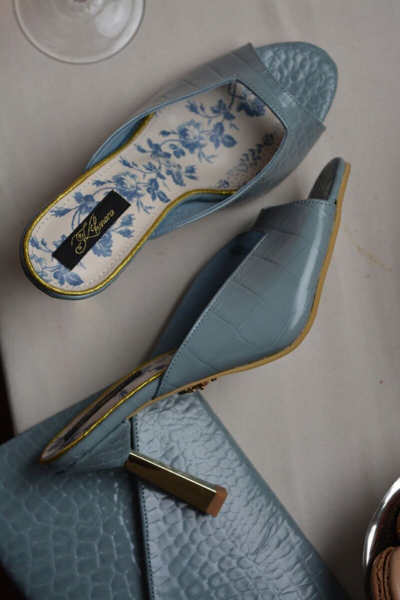 MULES LIDIA BLUE | Image 2