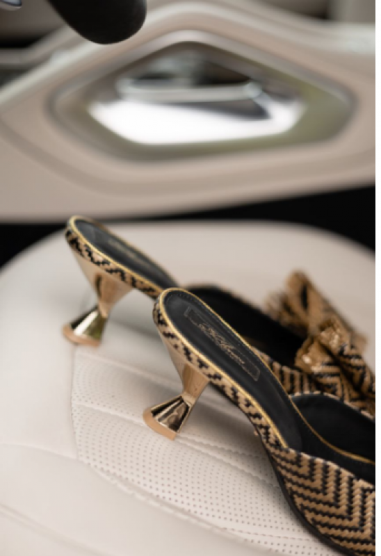 RAFFIA sandals | Image 4