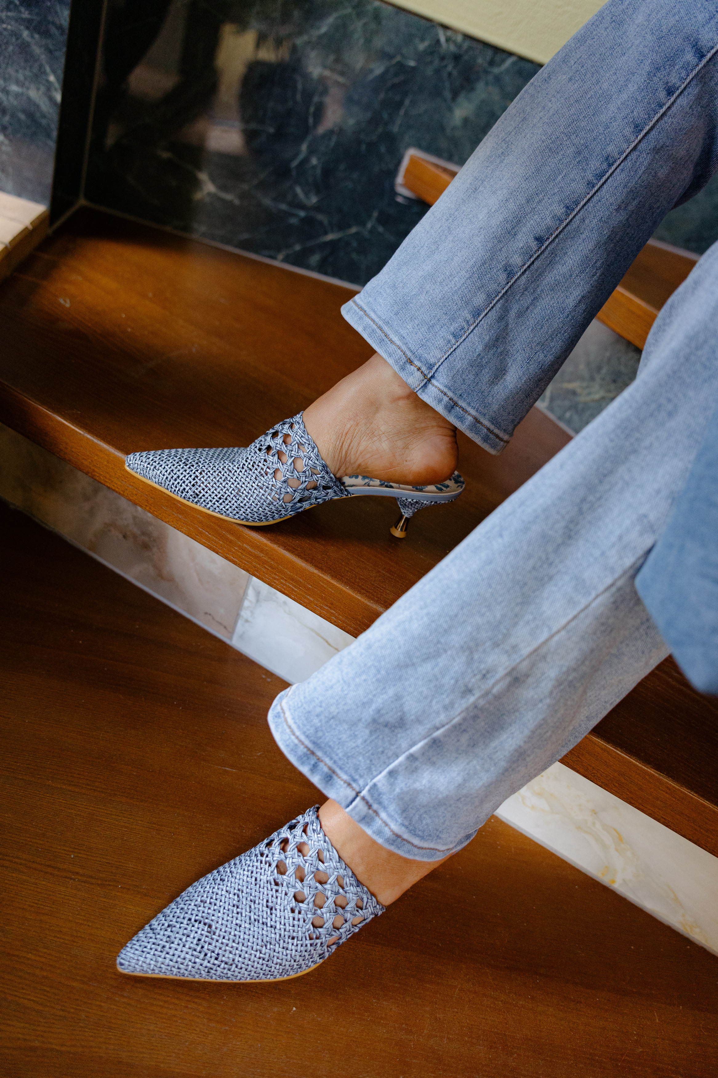 SORENTO MULES BLUE | Image 3