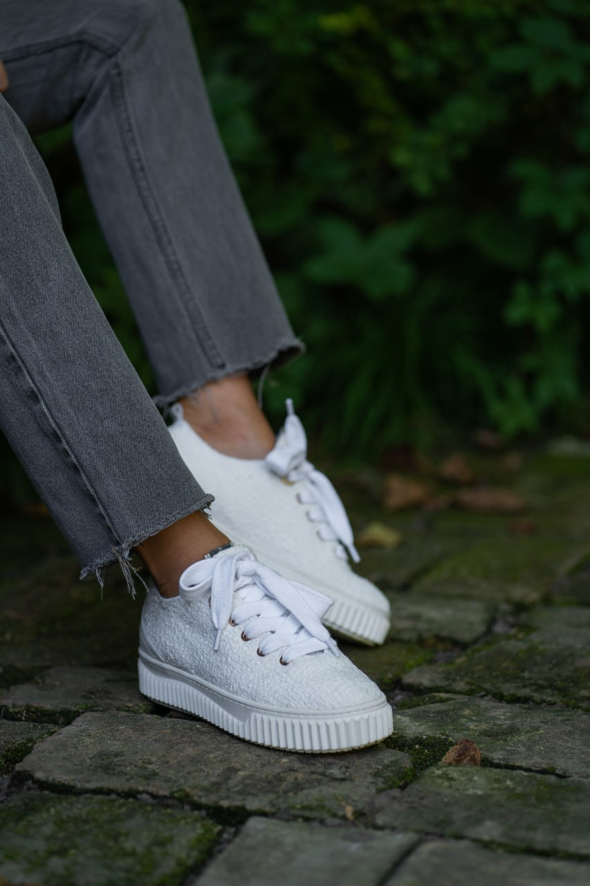 Sneakers TWEED WHITE