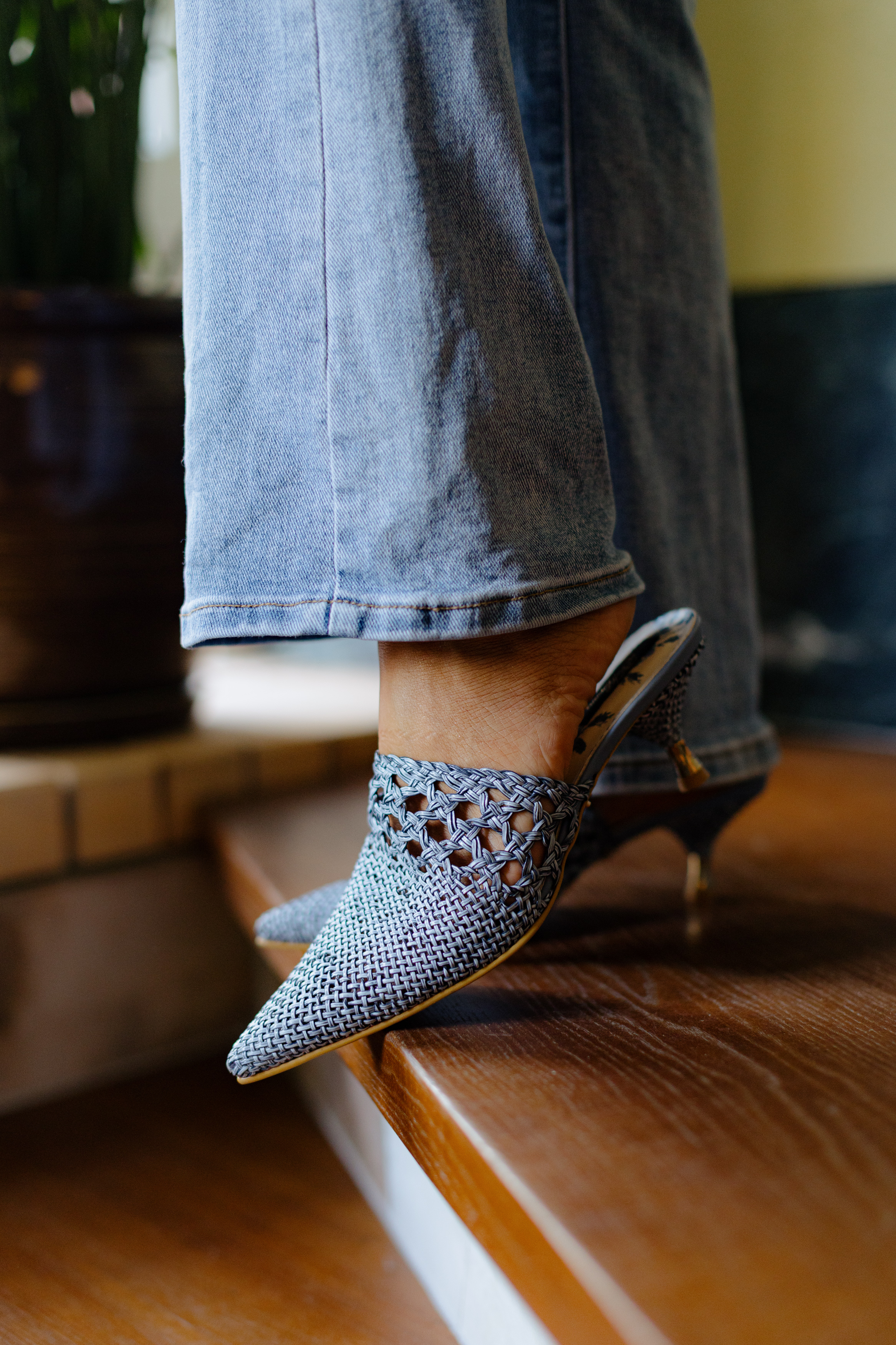 SORENTO MULES BLUE
