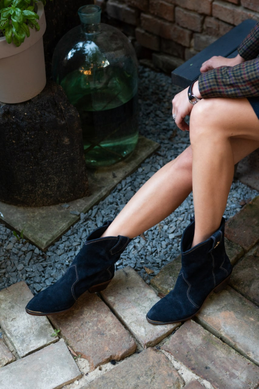 Cowboy boots dark blue | Фото 5